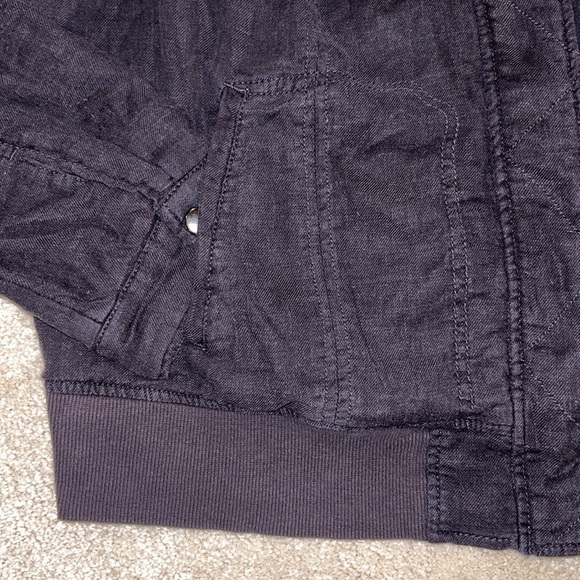 Torrid Vintage Wash Quilted Bomber - Picture 6 of 9